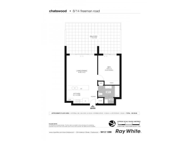8/14 Freeman Road, Chatswood NSW 2067