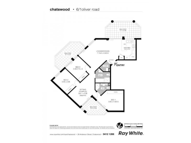 6/1-3 Oliver Road, Chatswood NSW 2067