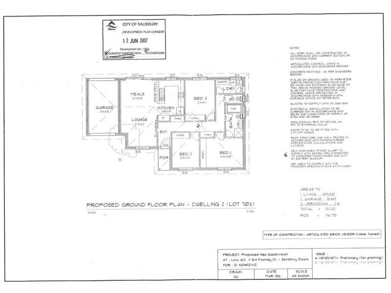 Lot 703 Finchley Close, Salisbury Downs SA 5108