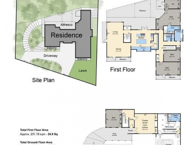 15 Caxton Street, Blairgowrie VIC 3942 Floorplan