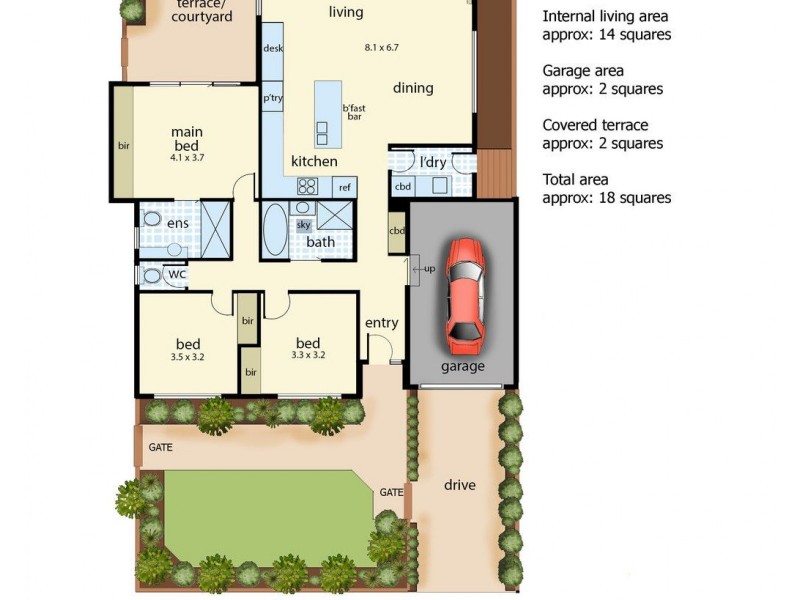 4/5 Rosemore Road, Rosebud VIC 3939 Floorplan