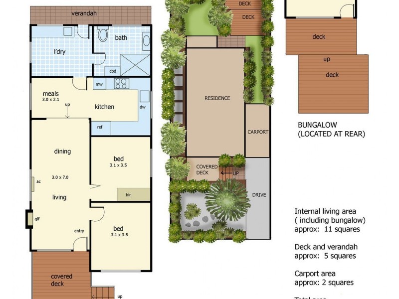 76 Third Avenue, Rosebud VIC 3939 Floorplan
