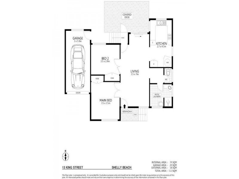 13 King Street, Shelly Beach QLD 4551