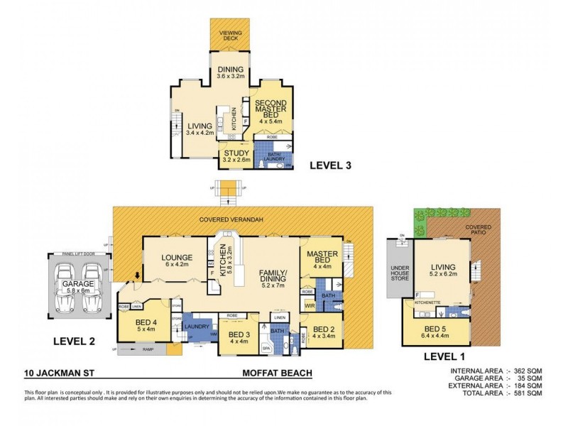 10 Jackman Street, Moffat Beach QLD 4551 Floorplan