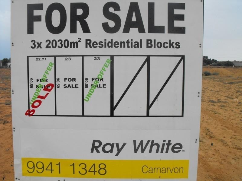 Lot 503 Shallcross Street, Carnarvon WA 6701