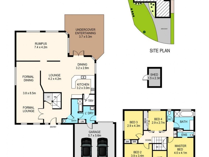 44 Applebox Avenue, Glenwood NSW 2768 Floorplan