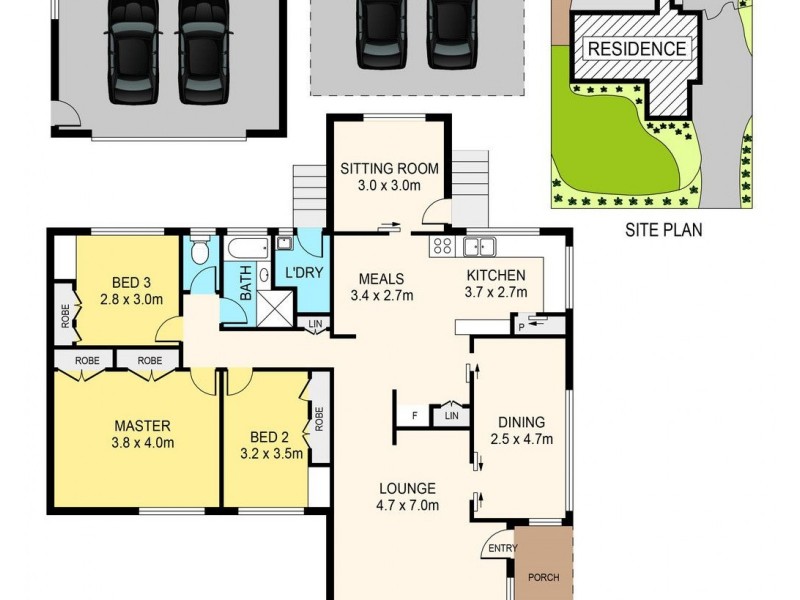 47 Roxborough Park Road, Castle Hill NSW 2154 Floorplan