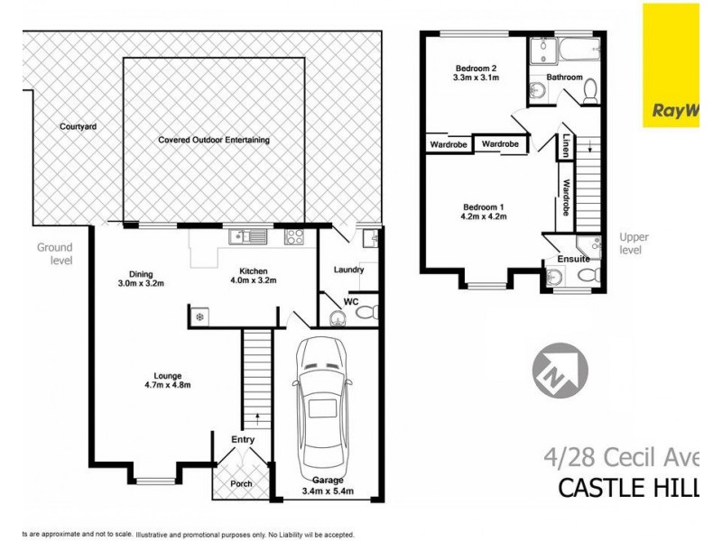 4/28-32 Cecil Avenue, Castle Hill NSW 2154 Floorplan