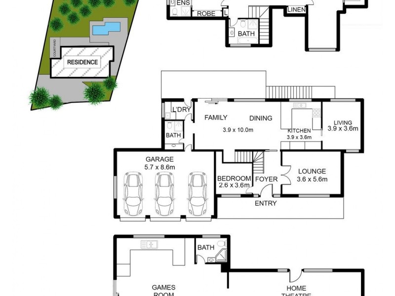 8 Ferngreen Way, Castle Hill NSW 2154 Floorplan