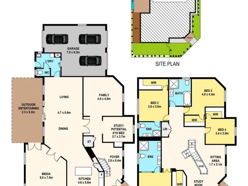 5 Trinity Avenue, Kellyville NSW 2155 Floorplan