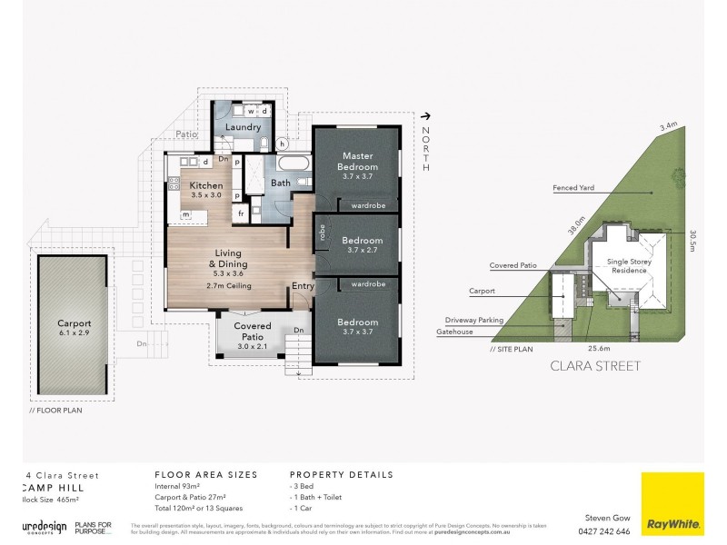 14 Clara Street, Camp Hill QLD 4152 Floorplan