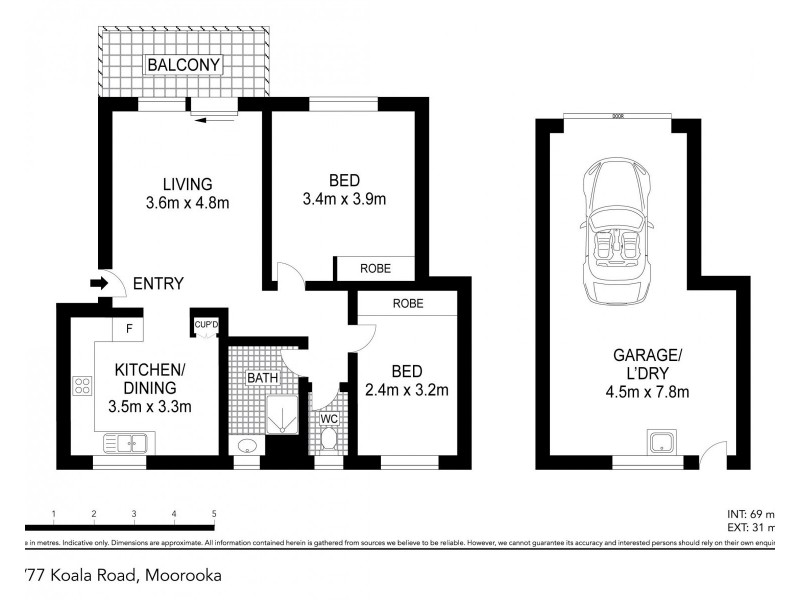 5/77 Koala Road, Moorooka QLD 4105 Floorplan