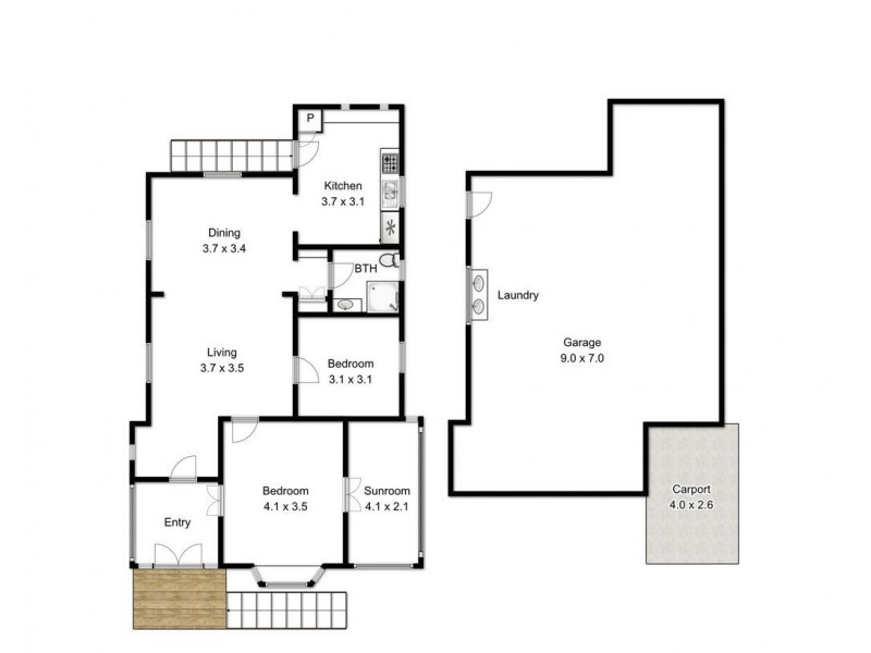 16 Beatrice Street, Hawthorne QLD 4171 Floorplan