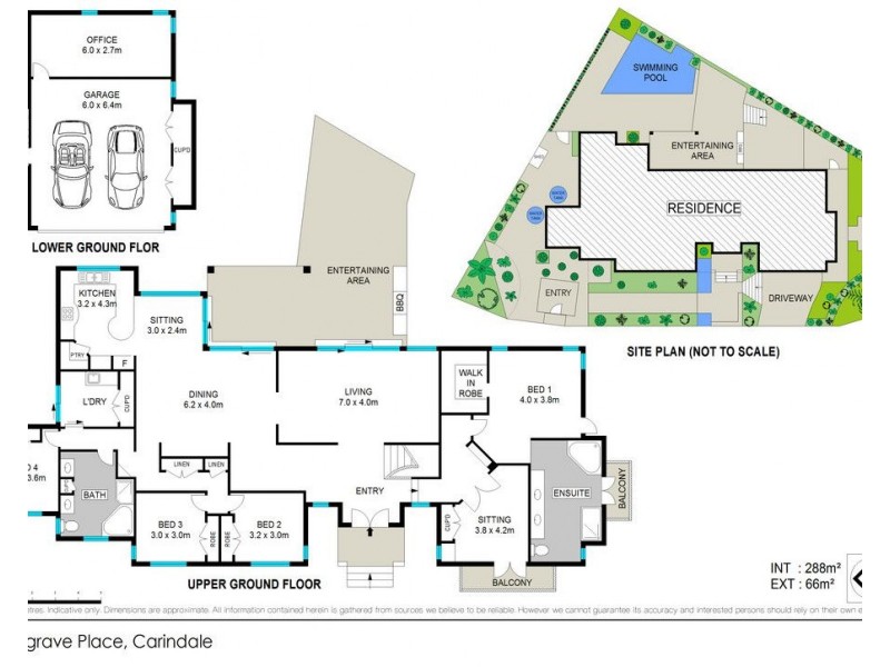 3 Belgrave Place, Carindale QLD 4152 Floorplan