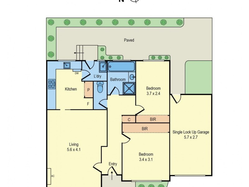 20/105 Park Road, Cheltenham VIC 3192 Floorplan