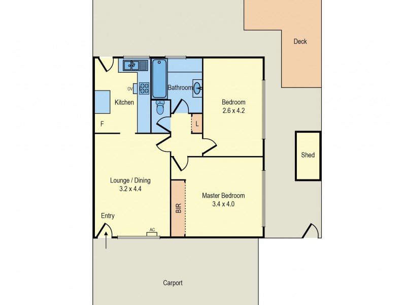 5/318 Warrigal Road, Cheltenham VIC 3192 Floorplan