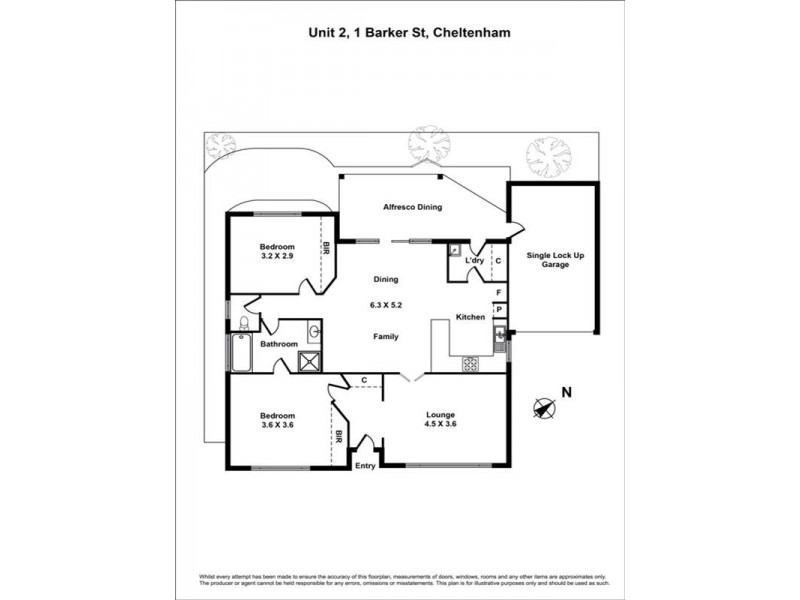 2/1 Barker Street, Cheltenham VIC 3192