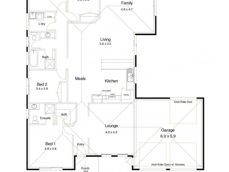 35 Heath Drive, Clare SA 5453 Floorplan
