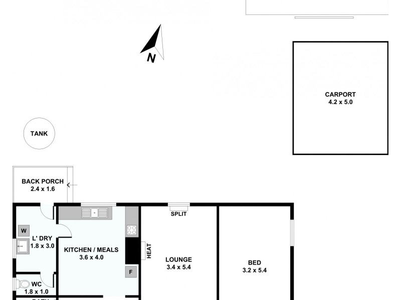 3 Kelly Street, Clare SA 5453 Floorplan