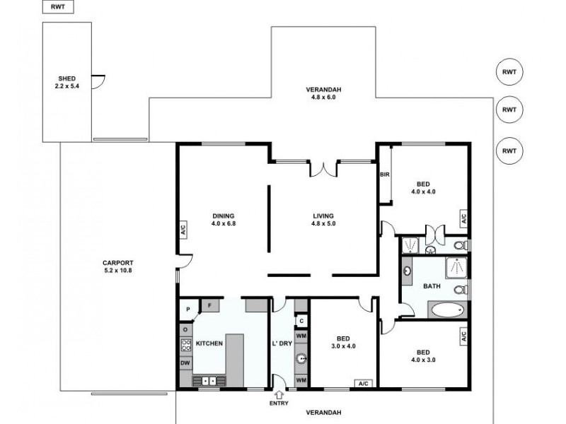 14 Hartley Road, Clare SA 5453 Floorplan