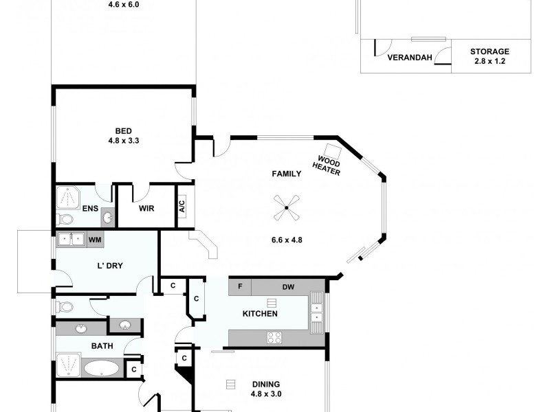 6 Michael Court, Clare SA 5453 Floorplan
