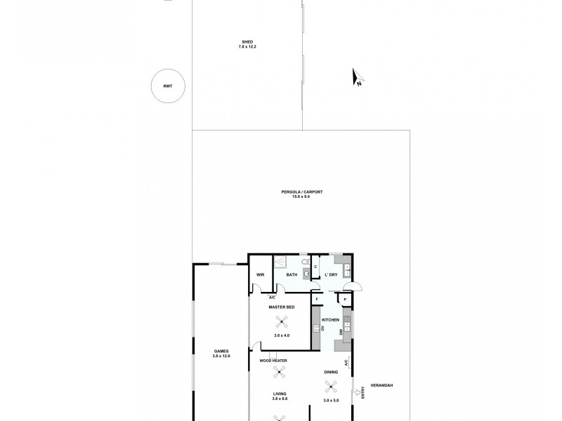 51 Ashby Road, Armagh SA 5453 Floorplan