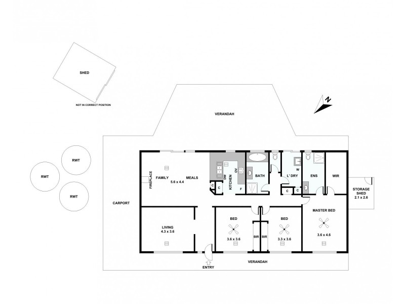 269 Warenda Road, Clare SA 5453 Floorplan