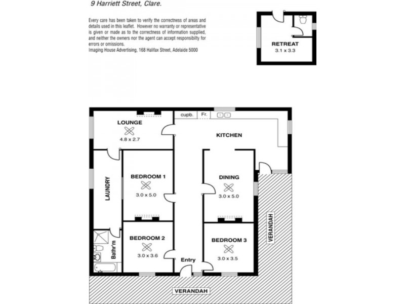 9 Harriett Street, Clare SA 5453