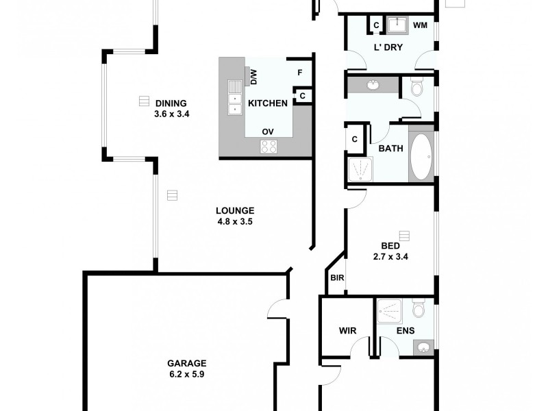 19 Pandappa Drive, Clare SA 5453 Floorplan