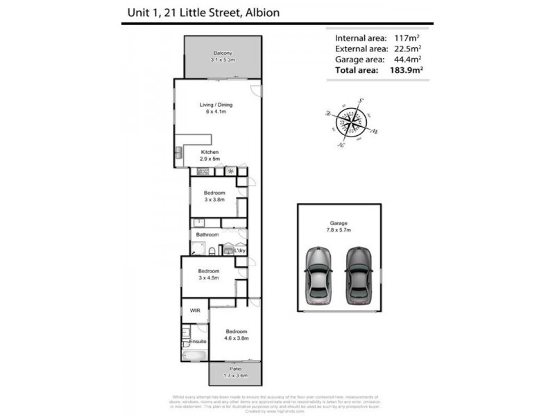 1/21 Little Street, Albion QLD 4010