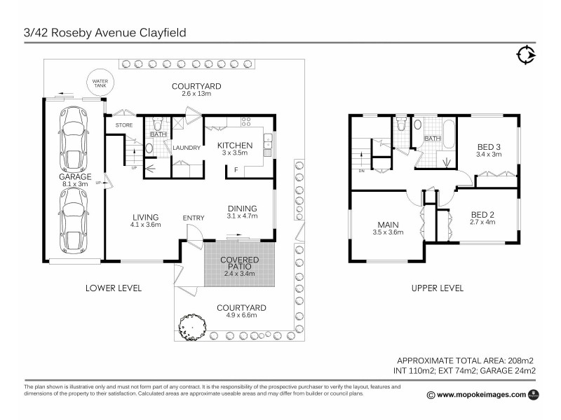 3/42 Roseby Avenue, Clayfield QLD 4011 Floorplan