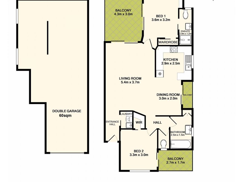 3/89 Riverton Street, Clayfield QLD 4011 Floorplan