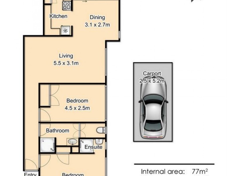 6/32 London Road, Clayfield QLD 4011 Floorplan