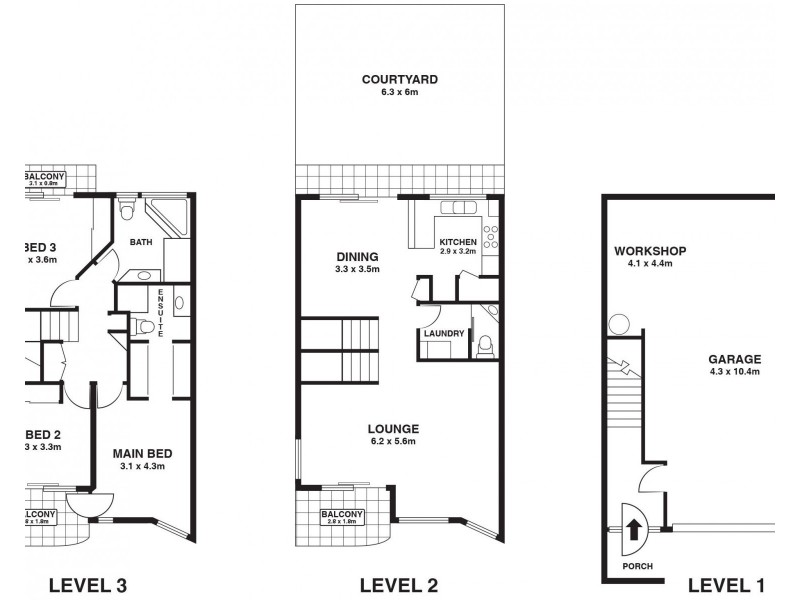 15/7 Boyd Street, Bowen Hills QLD 4006 Floorplan