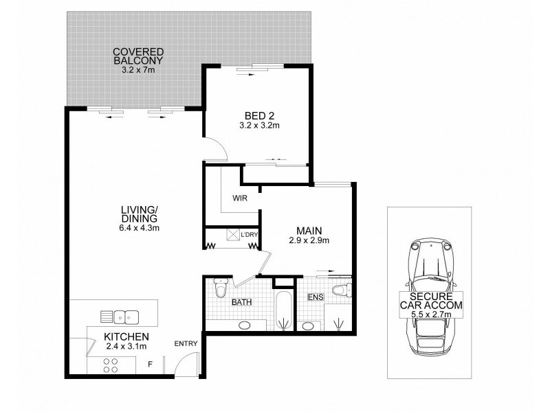 12/16-24 Westacott Street, Nundah QLD 4012 Floorplan