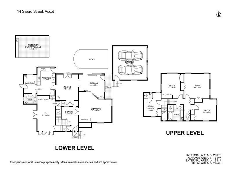14 Sword Street, Ascot QLD 4007 Floorplan