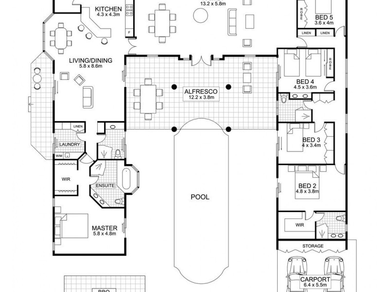 51 Palm Avenue, Ascot QLD 4007 Floorplan