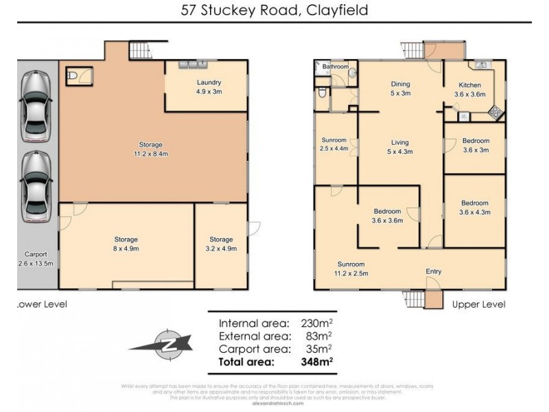 57 Stuckey Road, Clayfield QLD 4011 Floorplan