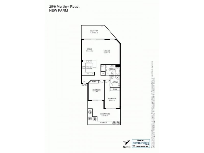 25/6 Merthyr Road, New Farm QLD 4005