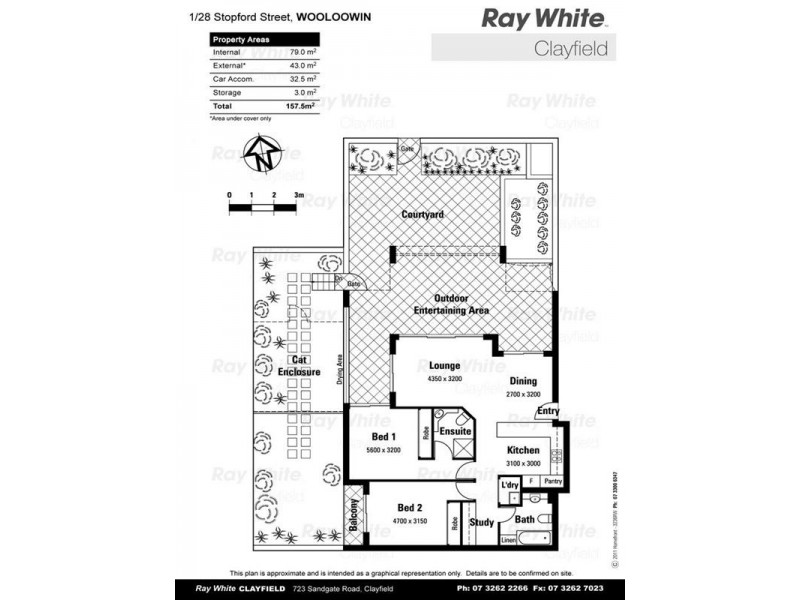 1/28 Stopford Street, Wooloowin QLD 4030