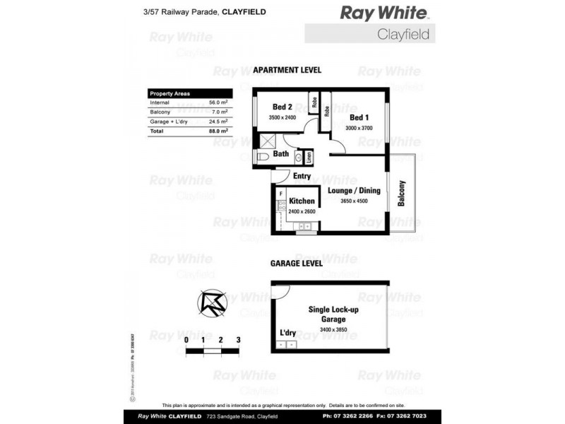 3/57 Railway Parade, Clayfield QLD 4011