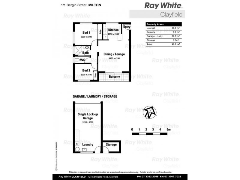 1/1 Bergin Street, Milton QLD 4064
