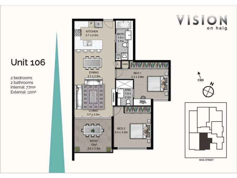 2/24 Haig Street, Coorparoo QLD 4151