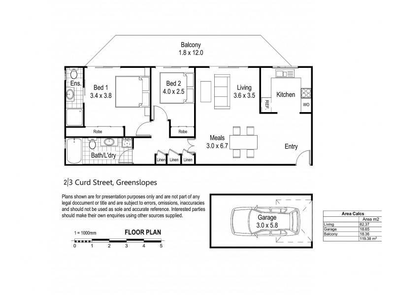 2/3 Curd Street, Greenslopes QLD 4120 Floorplan