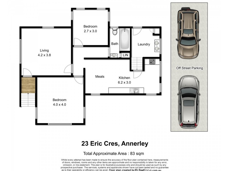 23 Eric Crescent, Annerley QLD 4103 Floorplan