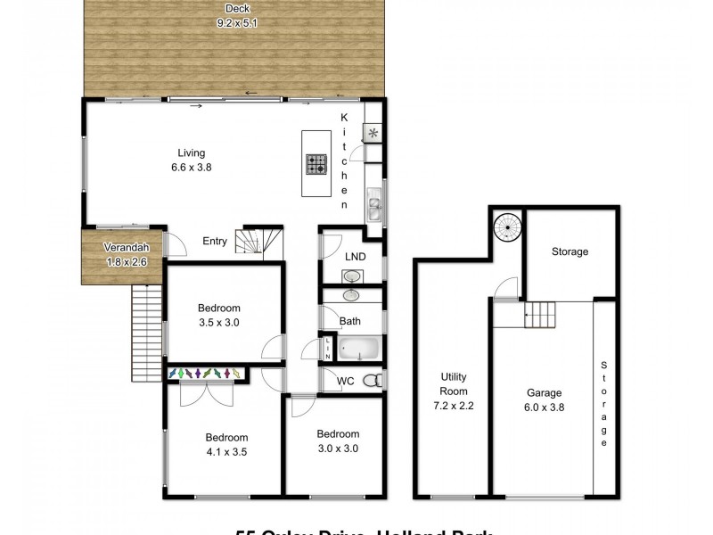 55 Oxley Drive, Holland Park QLD 4121 Floorplan