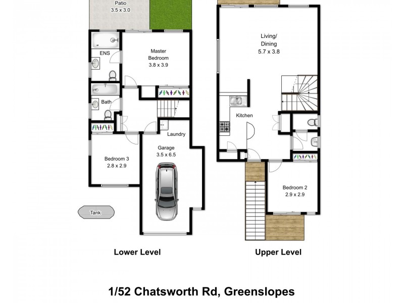 1/52 Chatsworth Road, Greenslopes QLD 4120 Floorplan