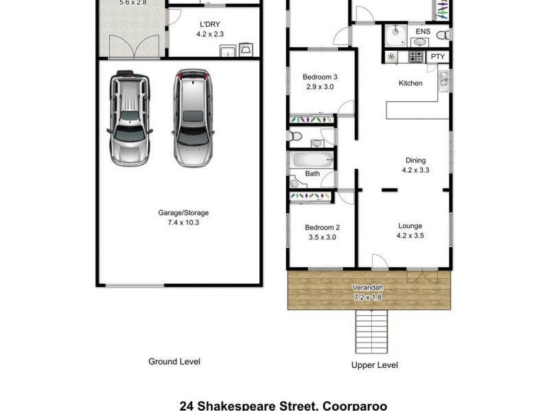 24 Shakespeare Street, Coorparoo QLD 4151 Floorplan