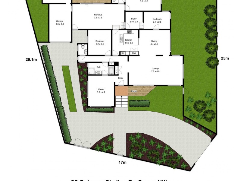 25 Oateson Skyline Drive, Seven Hills QLD 4170 Floorplan