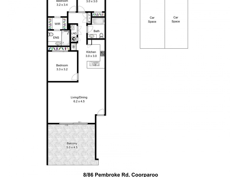 8/86 Pembroke Road, Coorparoo QLD 4151